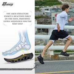 Men/Women's WAVE-LITE Breathable Lightweight Non-Slip Shoes Black