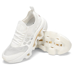 Men/Women's WAVE-LITE Breathable Lightweight Non-Slip Shoes White