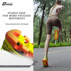 Men/Women's WAVE-LITE Breathable Lightweight Non-Slip Shoes Orange