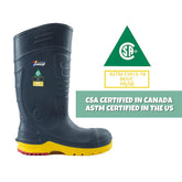 PINNIP Wellington Boots in grey, designed for spring and summer, are CSA and ASTM certified