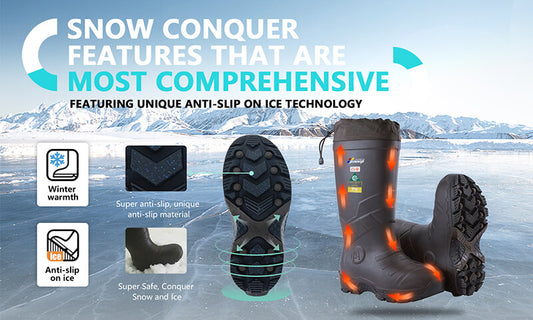 How to Choose the Best Anti-Slip on Ice Work Boots for Winter