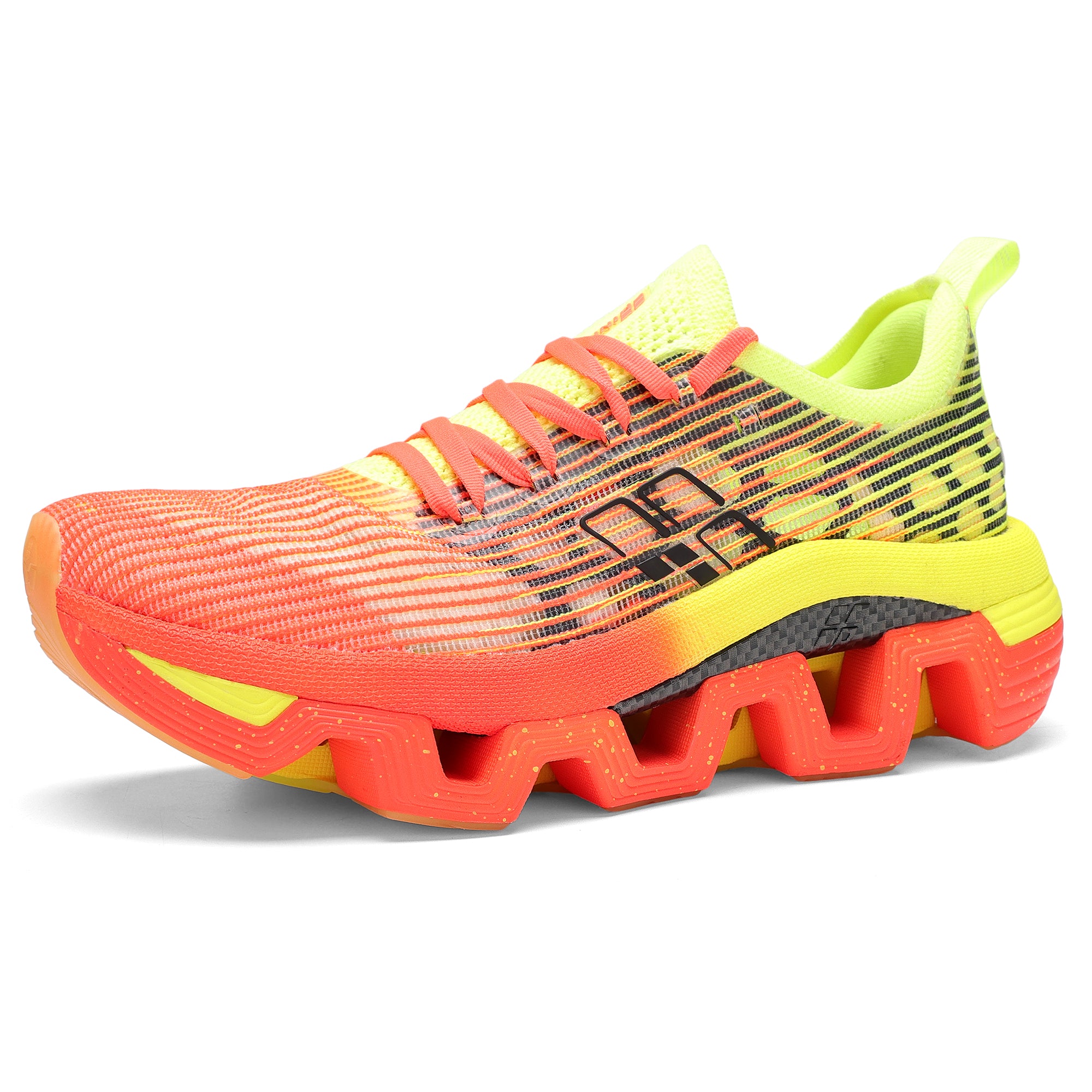 Men/Women's WAVE-LITE Breathable Lightweight Non-Slip Shoes Orange