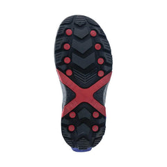 Elevation view of Snow Conquer Protective Boots For Winter - Blue