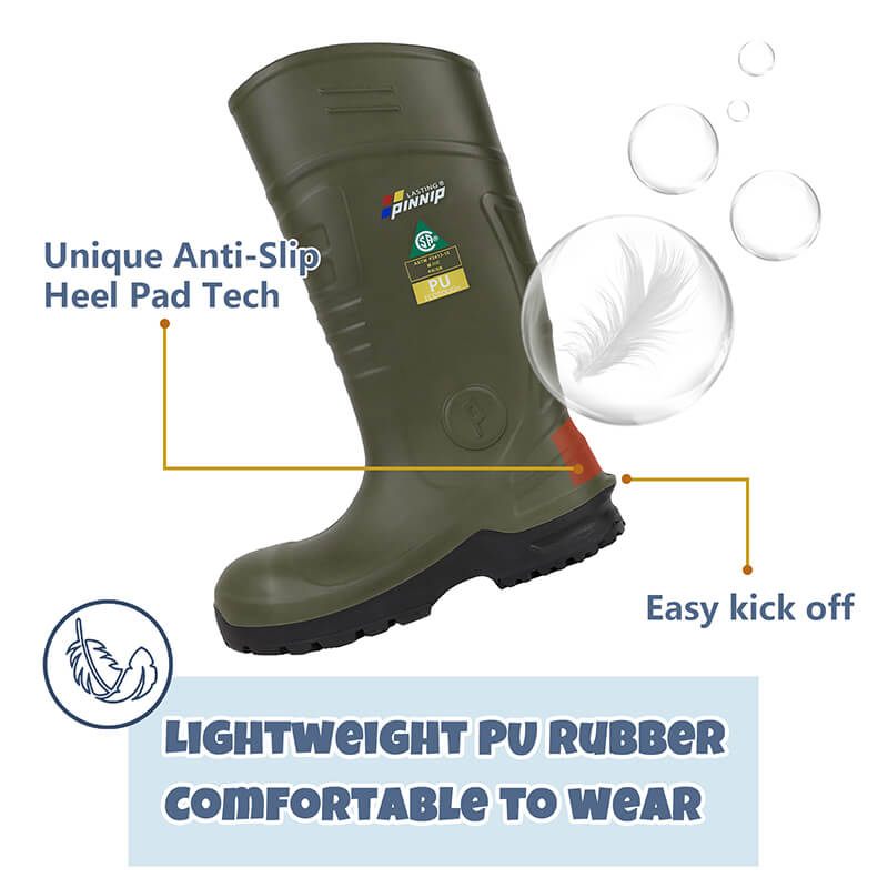 Non slip wellington boots store