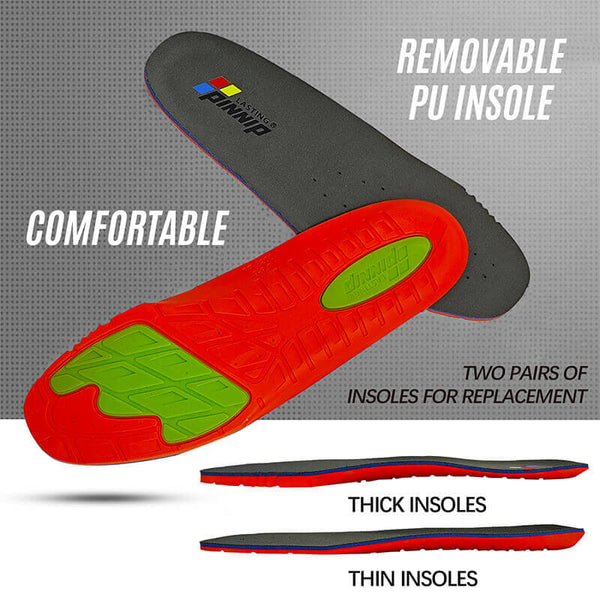 Men s Thin and Thick PU Insoles PINNIP